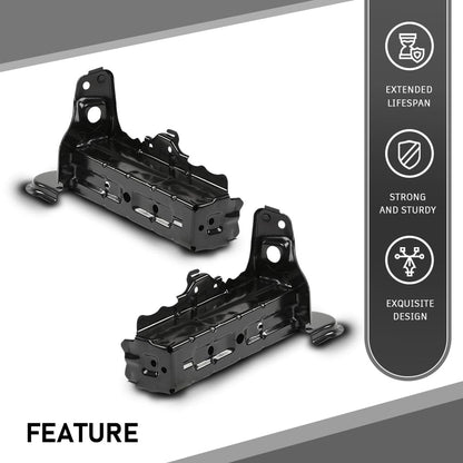 G-PLUS Front Left and Right Bumper Support Bracket Set Compatible with Toyota Camry 2018-2021 52103-33010