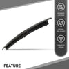 G-PLUS Front Bumper Center Lower Air Deflector Spoiler Compatible with Land Rover Range Rover L322 2002-2009 DXJ500040
