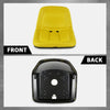 G-PLUS Yellow Lawn Mower Garden Tractor Seat Fit John Deere Mowers TX30, STX38, 130, 160, 165, 170, 175, 180, 185, 110 GG420-32959, MG861683