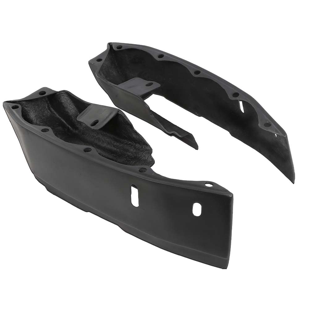 G-PLUS Bumper Fillers Compatible with Cadillac Deville 1980-1992/Fit for Cadillac Fleetwood 1980-1992/Fit Cadillac Brougham 1980-1992 Fiberglass Black Front and Rear 10PCS