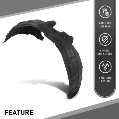 G-PLUS Front Left Fender Liner Inner, Compatible with Audi Q5 2018-2023/ Q5 Sportback 2021-2022, Fit Audi SQ5/ SQ5 Sportback 2021-2022, Driver Side, AU1248144, 80A821171E