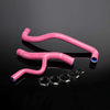 G-PLUS Silicone Radiator Coolant Hose Kit Clamps Compatible With 1996-2004 FORD MUSTANG GT 4.6L V8,Pink