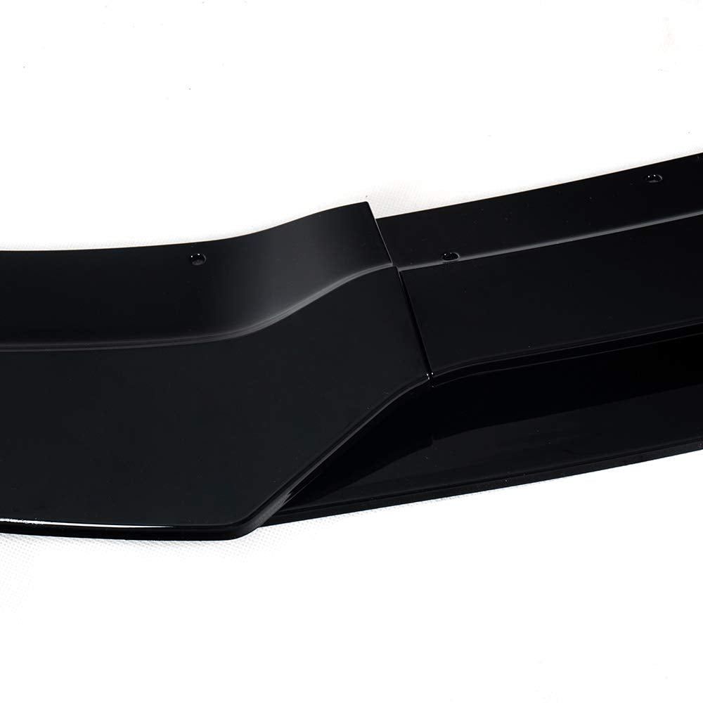 G-PLUS Front Bumper Lip Spoiler Air Chin Body Kit Spiltter Compatible with Dodge Charger 2015-2020 SRT Black