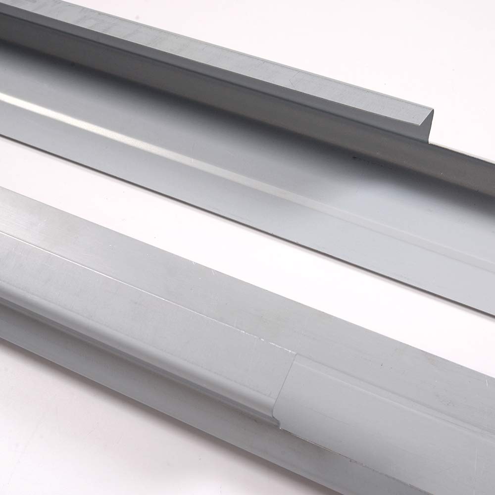 Replacement For Chevy Silverado/Replacement For GMC Sierra Crew Cab 4 Door 2001-2007 Lower Slip-On Rocker Panels Covers Protector Replacement 1 Pair
