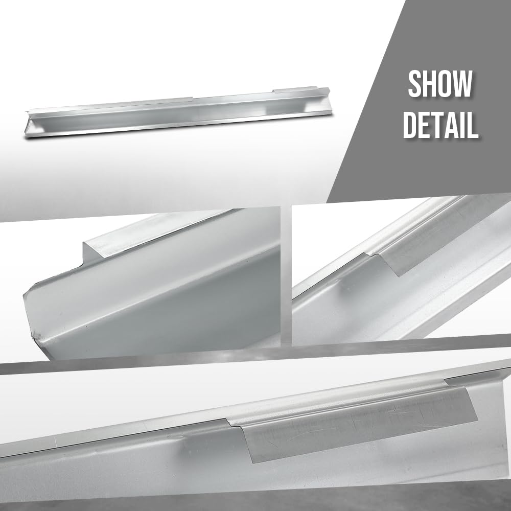 G-PLUS Outer Rocker Panel Pair Compatible with Jeep Liberty 4 Door 2002 2003 2004 2005 2006 2007 Gray