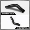 G-PLUS Fuel Hose Tank Filler Neck Tube Compatible with Nissan Hardbody Pickup D21 1986-1997 Black 1722801G01, 17228-01G01