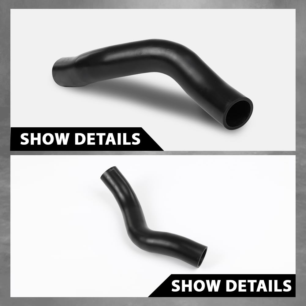 G-PLUS Fuel Hose Tank Filler Neck Tube Compatible with Nissan Hardbody Pickup D21 1986-1997 Black 1722801G01, 17228-01G01