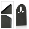 G-PLUS 2500lb 2600lb Steel Upper D Plate Mounting Brackets Air Bag Suspension Pair