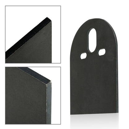 G-PLUS 2500lb 2600lb Steel Upper D Plate Mounting Brackets Air Bag Suspension Pair
