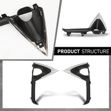 G-PLUS Front Bumper Kit Compatible with Lexus RX350 RX450h 2013-2020 18PCS Product Features