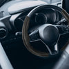 G-PLUS Universal 15" Steering Wheel Cover, Car Anti-skid Steering Wheel Cover 2pcs, Steering Wheel Grip Protector Compatible with Most Car, trucks, SUV, sedans (Black)