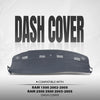 G-PLUS TPE Dash Cover Dashboard Panel Compatible with Dodge Ram 1500 2002-2005 Fit Dodge Ram 2500 3500 2003 2004 2005 Blue