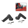 G-PLUS Vent Window Handles and Locks - Compatible with Ford F150/Bronco 1980-1996, E100 Econoline Club Wagon 1980-1983, E150 E250 E350 1980-1991 - LH & RH Black Window Crank
