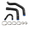 2 PCS Silicone Radiator Coolant Hose Pipe Kit Clamps Replacement For HYUNDAI TIBURON V6 GT 2.7L 2002 2003 2004 2005 2006 2007 2008 2009 Black