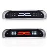 G-PLUS LED Third Brake Light Compatible With Dodge RAM 2002 2003 2004 2005 2006 2007 2008 2009, 3RD LED Bar Brake/Cargo Light,Type X Smoky lens Black Housing