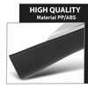 G-PLUS Door Molding Passenger Side Right Rear Lower Compatible with LX RX350 RX450h (submodel: Base, F Sport, Sportdesign) 2010-2015 75075-0E010, 75075 0E010, 750750E010, LX1505102 Chrome Black