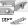G-PLUS Front Right Turn Signal Light Side Marker Light, Compatible with Mini Cooper R60 Countryman/ R61 Paceman 2011-2016, Passenger Side, White Lens, 63139802570