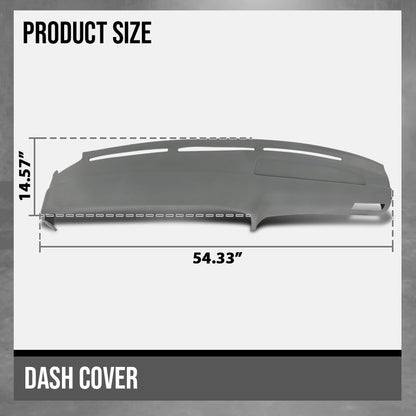 G-PLUS TPE Dash Cover Dashboard Compatible with Toyota 4Runner Pickup 1989 1990 1991 1992 1993 1994 1995 Gray