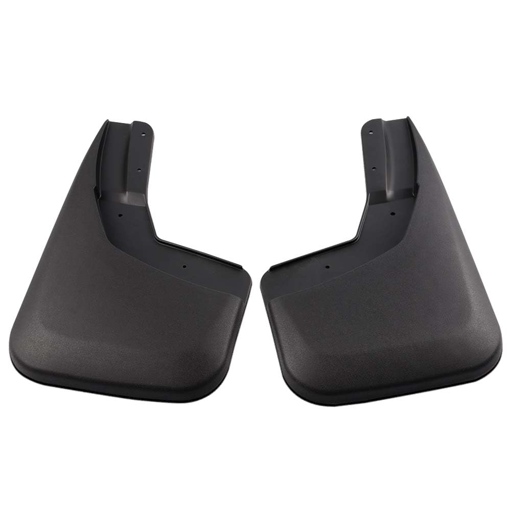 G-PLUS Mud Flap Flaps Splash Guards Mudguard Kit, Compatible with Chevy Silverado 1500 2014-2018/Silverado 2500/3500 2015-2018 Fit No Drill Mud Guards Flare Splash Guards Molded (NOT fit GMC Sierra)