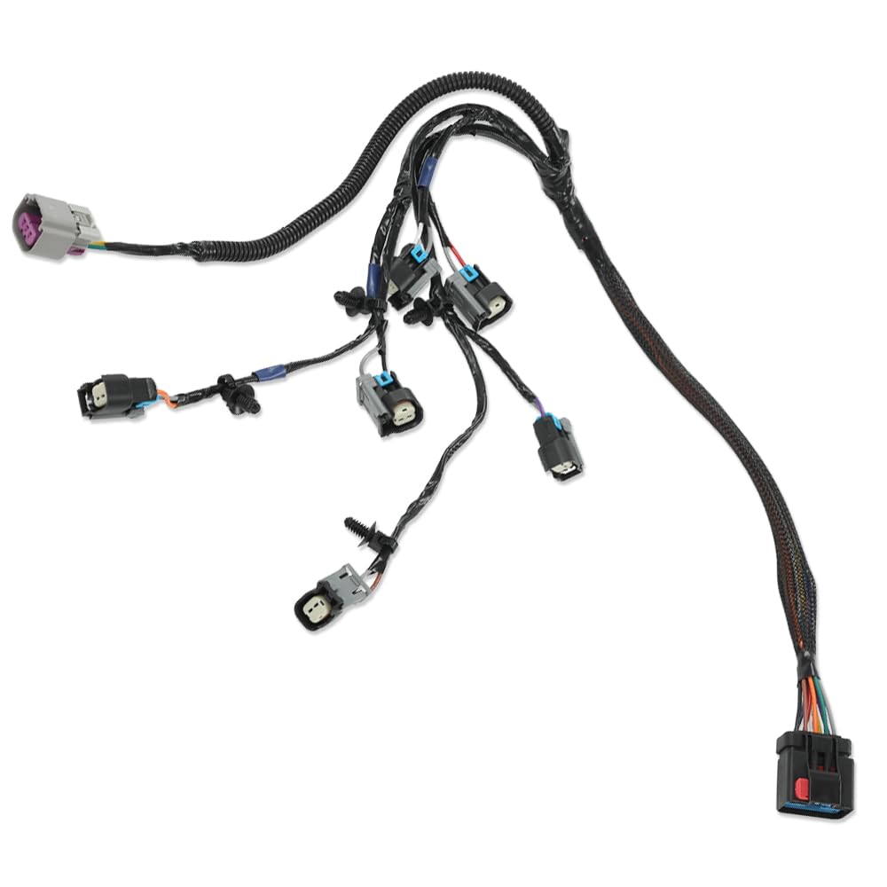 G-PLUS Fuel Injector Wiring Harness Compatible with Chrysler Town & Country/Voyager 2001-2003, Fit Dodge Caravan V6 3.3L/Grand Caravan V6 3.3L 3.8L 2001-2003 4868408AC, 4868408AD