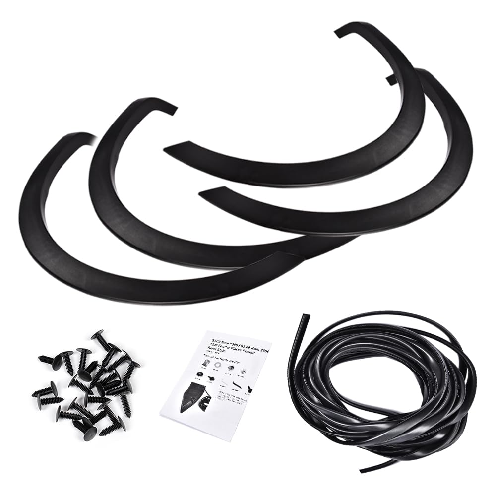 G-PLUS Fender Flares Compatible with 2004-2008 Ford F150 66.0"/67.0"/78.0"/96.0" Bed Length(Not Fit Heritage Models), Fit 2007-2008 Lincoln Mark LT 67.0"/78.0" Bed Length Factory Style Textured 4pcs