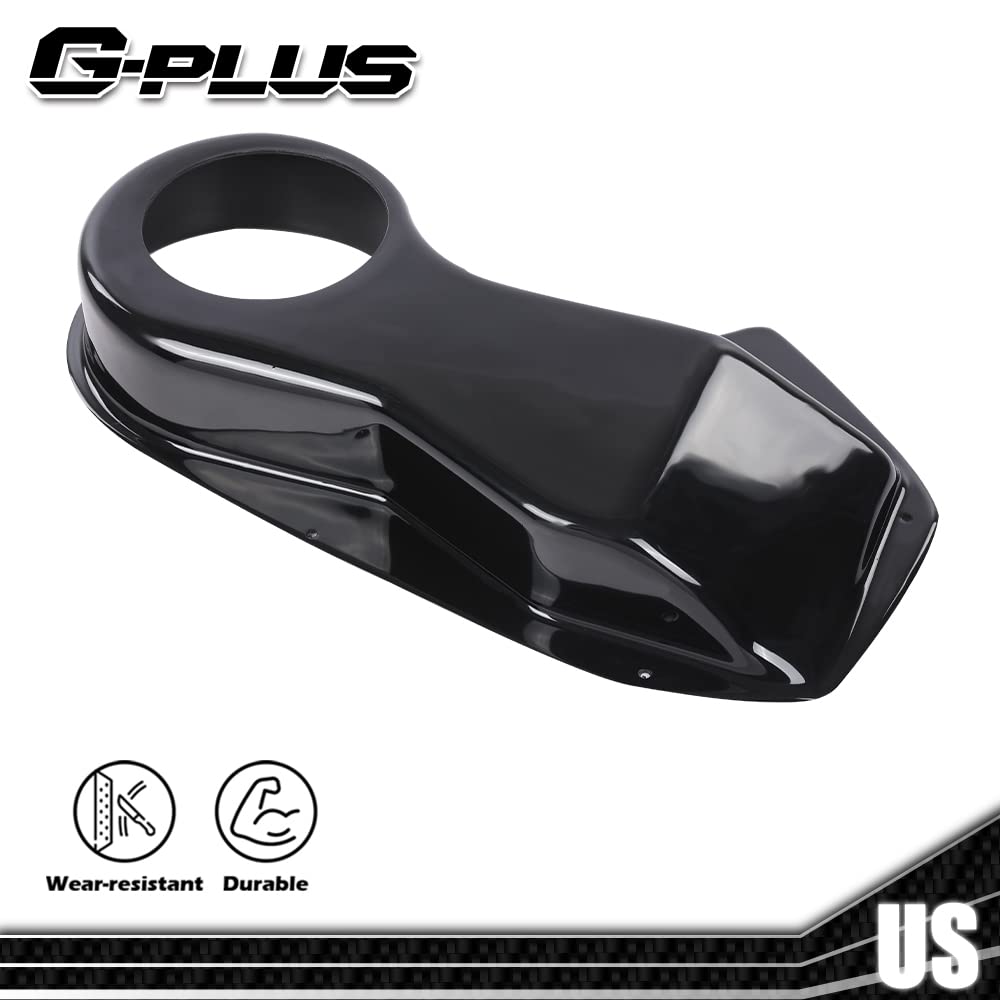 G-PLUS Plastic Delete Heater Box NON AC CAR Compatible with 1982-1992 Chevy Camaro Pontiac Firebird Black