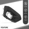 G-PLUS Right Fog Light Lamp Bezel w/Chrome Compatible with Subaru Impreza 2012-2014 57731FJ020