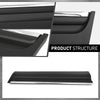 G-PLUS Front Right Lower Door Molding W/Silver Trim, Compatible with Ford Explorer 2011-2015, Passenger Side, BB5Z7820878BA, FO1305111
