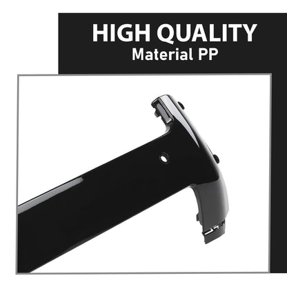G-PLUS Front Rear Bumper Cover Guard Skid Lip Kit Compatible with Rover Defender 90 110 130 2020 2021 2022 2023 2024, Black