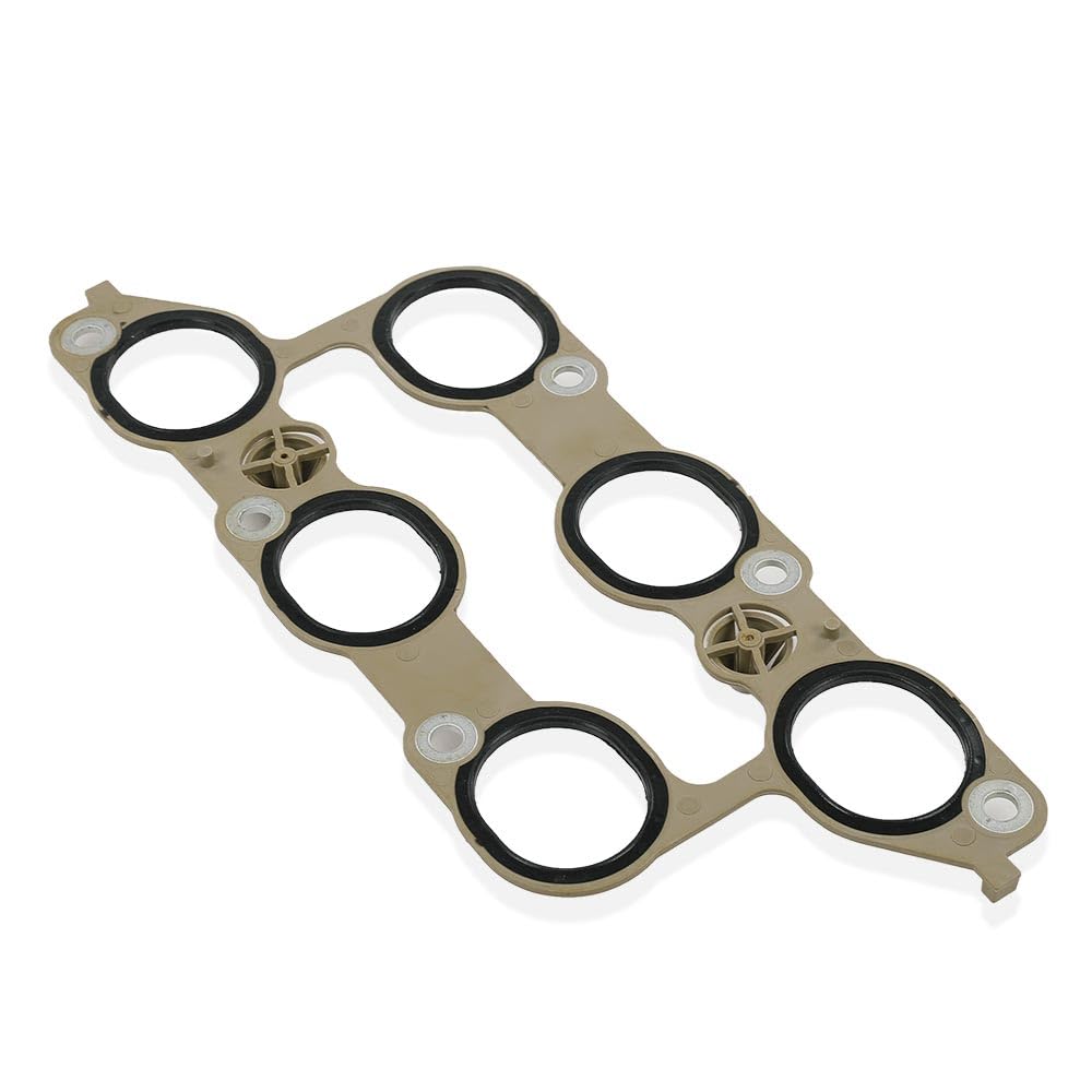 G-PLUS Intake Manifold Gasket 12673300, 12590958 Fit Buick Lacrosse 2010-2011/Cadillac CTS STS 2008-2011/Chevy Camaro 2010-2011/Caprice 2014-2017/Traverse 2014-2017/GMC Acadia 2014-2016