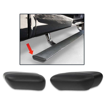 G-PLUS Running Board Side Step Bar End Cap Cover Compatible with Ford F150 2004 2005 2006 2007 2008 2009 2010 2011 2012 2013 2014 4L3Z-16A455-AB & 4L3Z-16A454-AB