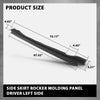 G-PLUS Skirt Rocker Molding Panel Left Driver Side Compatible with Jeep Cherokee 2014-2022 1YW37RXFAH