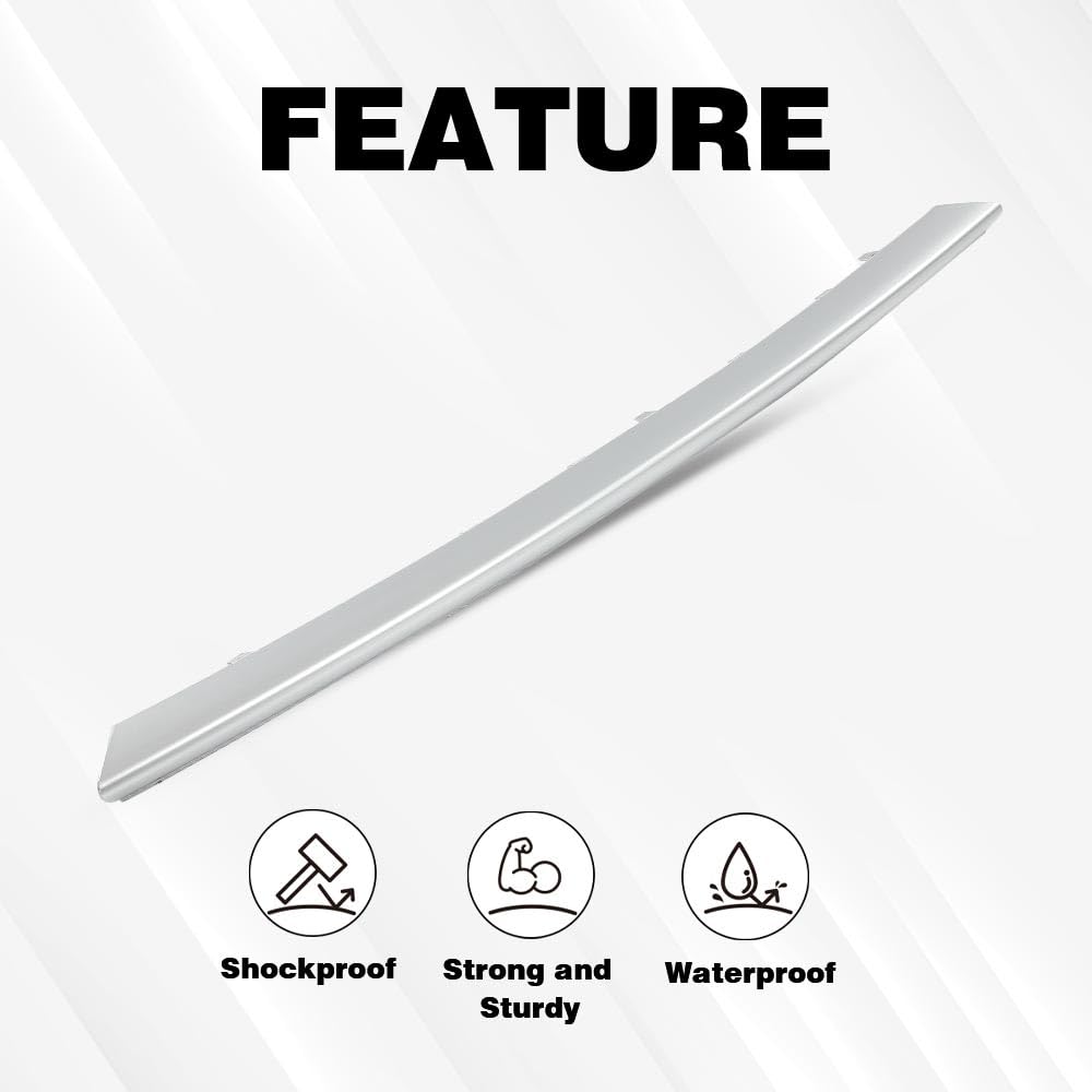 G-PLUS Front Lower Bumper Grille Lower Molding Trim Compatible with Toyota Camry 2018-2020 5312206040, TO1044119 Replacement Parts Front Bumper Lower Lip