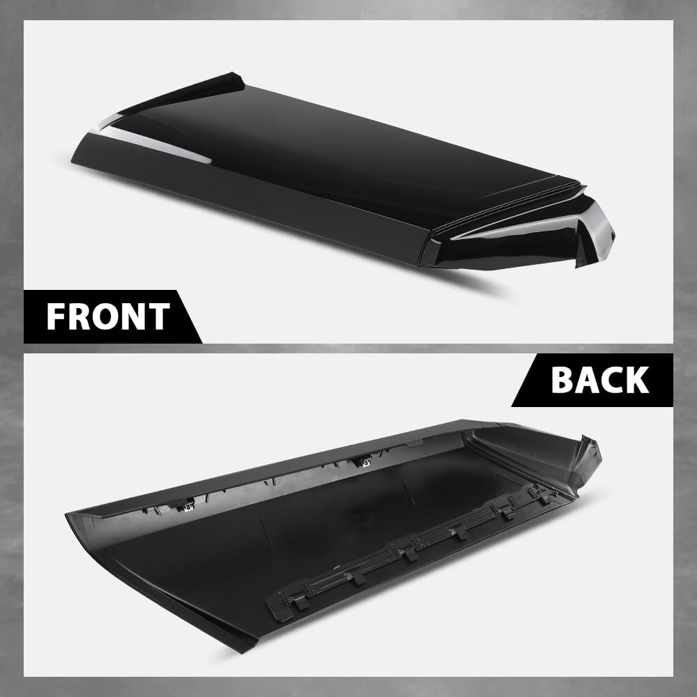 G-PLUS Rear Outside D Pillar Finish Molding Trim Left Side Compatible with Range Rover L405 2013-2021 Glossy Black