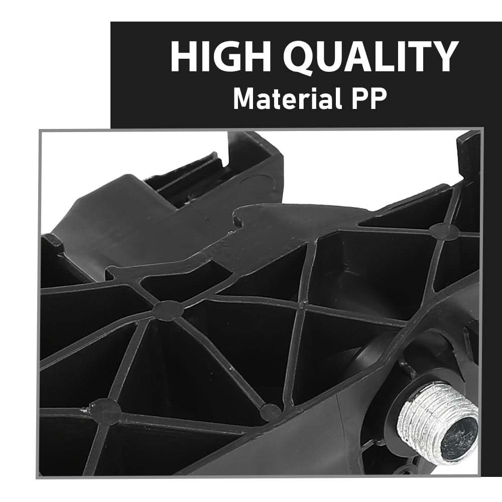 G-PLUS Pair Front Headlight Brackets, Compatible with Audi A6 S6 C7 2011-2014/ A6 Allroad Quattro 2013-2016/ RS6 2013-2016, Headlamp Support Left Driver & Right Passenger Side 2PCS, 4G0805607