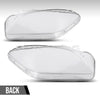 G-PLUS Headlight Lens Cover Compatible with Benz ML-Class W166 ML350 ML400 2011-2015 A1668207359, A1668205559 Left & Right Front Headlamp Lens Cover Clear
