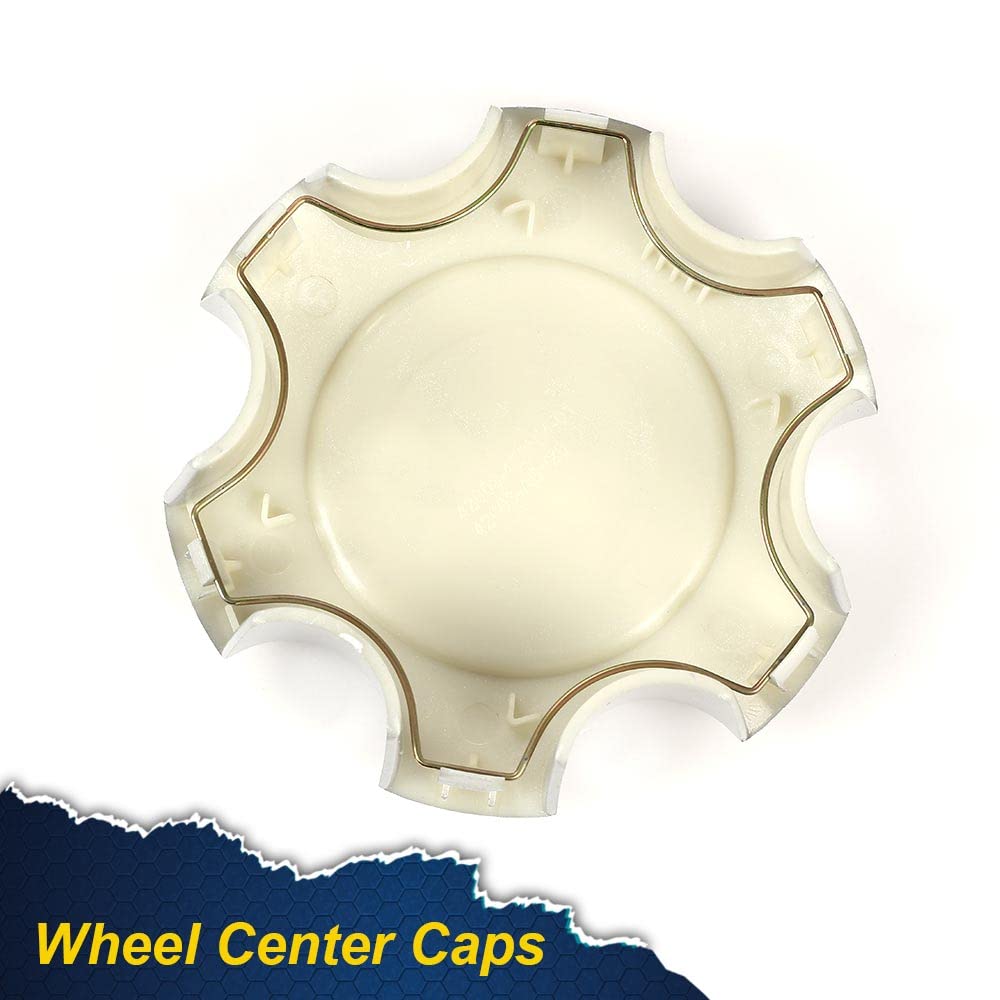 G-PLUS Wheel Center Caps Compatible with 03-07 Toyota Tundra Sequoia Replacement Hub Cap 4PC Kit, Silver