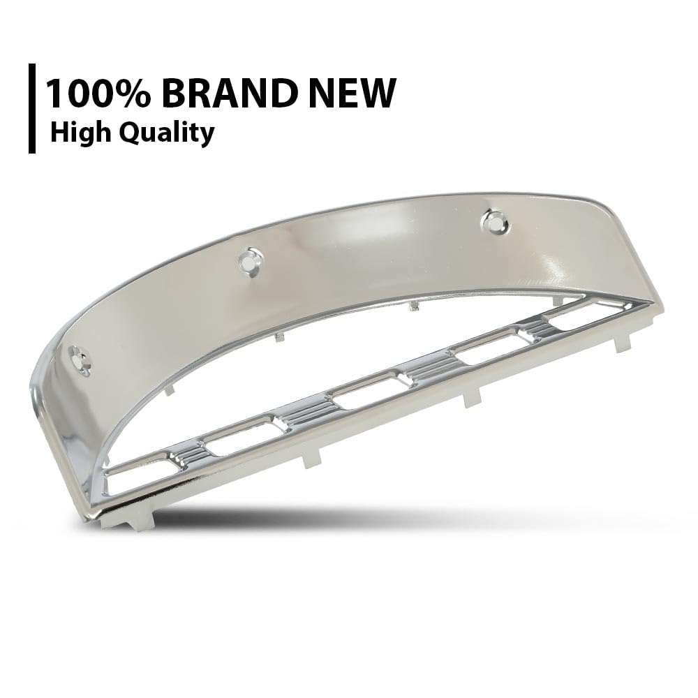 G-PLUS Dash Instrument Bezel Chrome Compatible with 1956 Ford F-Series Pickup Truck 45306 3203B