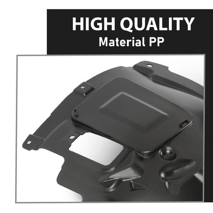 G-PLUS Fender Liner Front Passenger Right Side Upper Compatible with BMW 320i/320i xDrive Base Sedan Standard, Modern, and Luxury Line Models 2012-2018, 51717260726, BM1249131