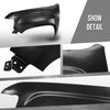 G-PLUS Fender Primed Steel Front Left Driver Side Compatible with GMC Canyon 2015 2016 2017 20108 2019 2020 2021 2022 GM1240405, 23354492 Black