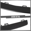 G-PLUS Front Bumper Face Bar Trim Molding Step Pad Fit Benz E43 AMG 4Matic 2017-2018, Fit Models w/o AMG Carbon Fiber Package, With AMG Styling Package and Night Package 2138857800 Glossy Black