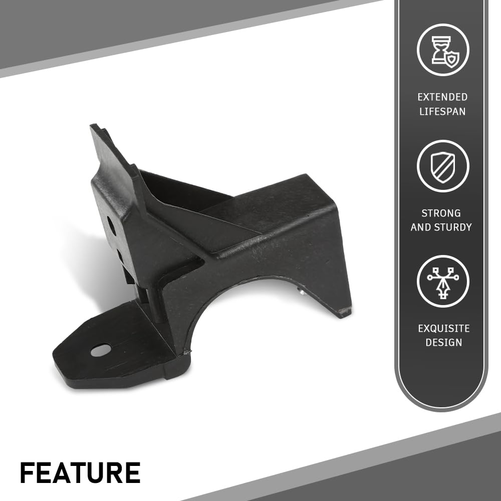 G-PLUS Front Center Bumper Retainer Bracket Support, Compatible with Audi Q5 2013 2014 2015 2016 2017, 8R0807333A