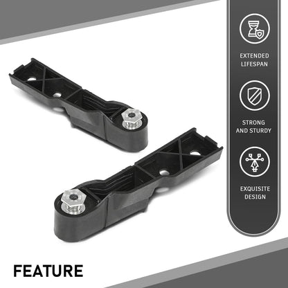 G-PLUS Front Bumper Retainer Set, Compatible with Audi A6 Base 2006-2011/ A6 Quattro Avant 2006-2011/ Quattro Base 2005-2011/ S6 Base 2007-2011, 4F0807772, 4F0807771