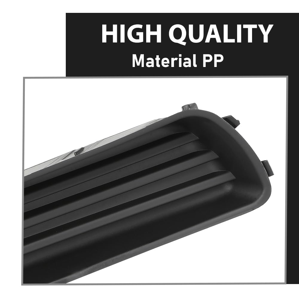 G-PLUS Left Fog Light Cover Compatible with Toyota Camry 2007-2009, Without Fog Light Hole 5212806050, TO2598103