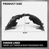 G-PLUS Pair Front Fender Liner, Compatible with Ford Focus S SE 2012-2018, LH Driver & RH Passenger 2PCS, AM5Z16102A, AM5Z16103A