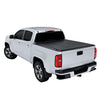 G-PLUS Lockable Tri-Fold 5ft 5'' Soft Truck Tonneau Bed Cover Compatible with Toyota Tacoma 2016-2021 Styleside Short Bed