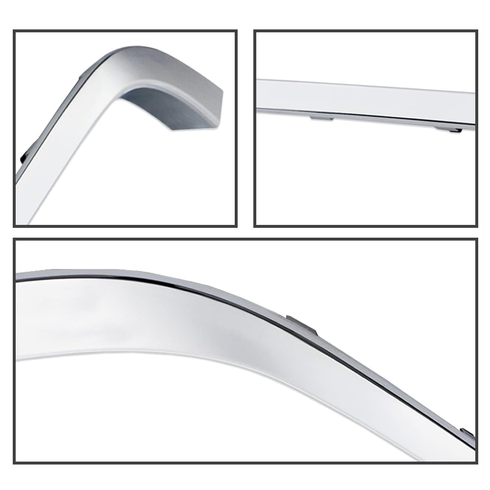 G-PLUS Chrome Grille Hood Molding Trim Compatible with Mini Cooper R55 R56 R58 R59 2007-2015 (Not Fit 07-10 R55 R56 R58 R59 Base&Clubman Model) Front Grill Hood Trim Moulding 51132751040 MC1235100