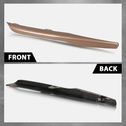 G-PLUS Front Upper Right Fog Light Lamp Strip Cover Trim Compatible with Land Rover Range Rover Evoque 2020-2022