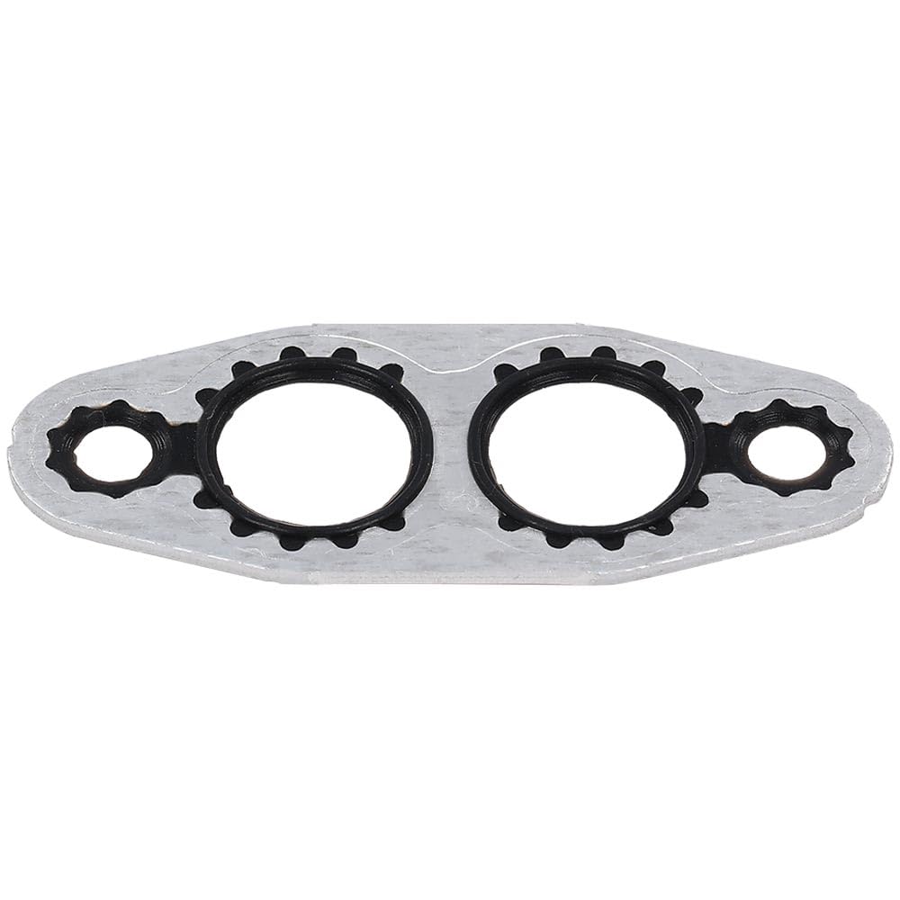 G-PLUS Engine Oil Cooler Gasket Compatible with 1999-2020 Cadillac Escalade Chevy Silverado Suburban GMC Sierra 15203889