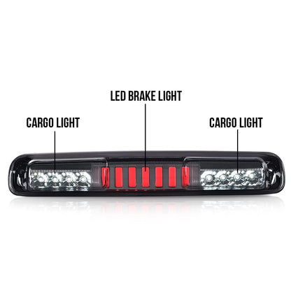 G-PLUS LED 3rd Third Tail High Mount Stop Type I Brake Lamp Compatible with 2007 Chevy Silverado/GMC Sierra 1500 2500 3500 & HD Models Classic 5978318 16525205
